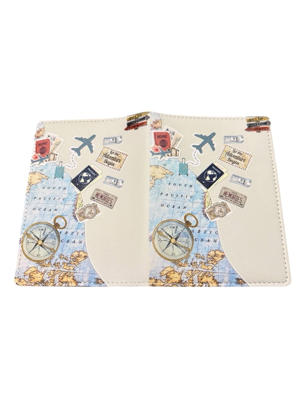 2 Piece Set NWT - Passport Holder & Luggage Tag - Picture 4 of 8